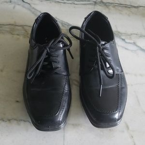 Little Boys Black Dress Shoes, Size 13
